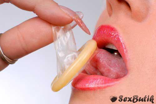 Техника надевания презерватива ртом