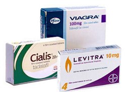 Виагра, Левитра, Сиалис: сравнение препаратов